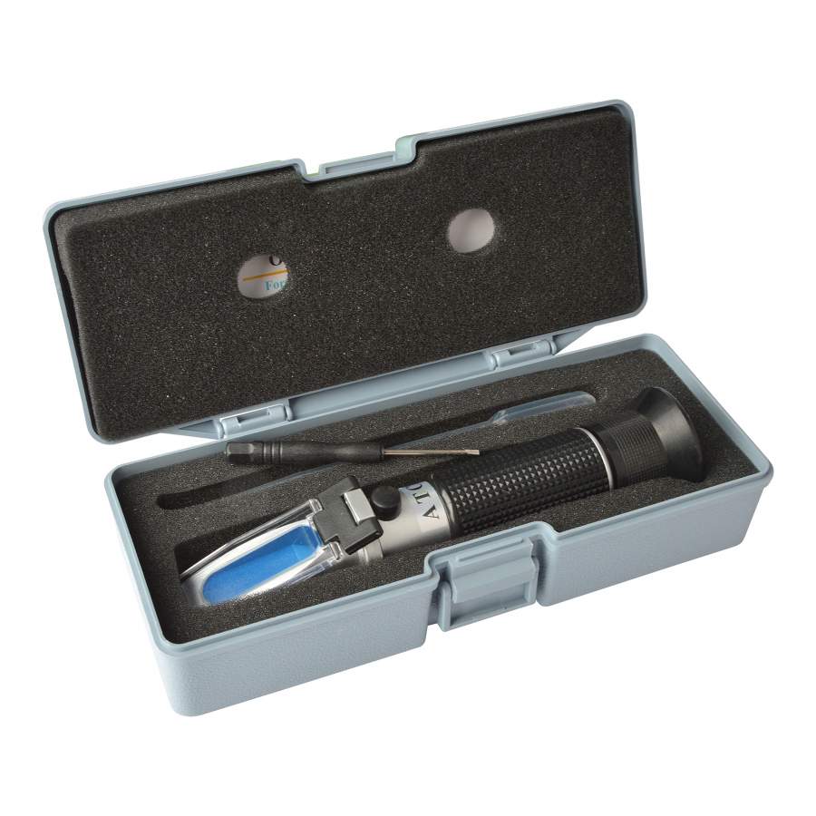  Refractometer 0-32% Brix + 1.000-1.130 specific gravity with ATC