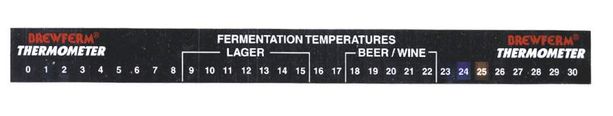 Thermometerstrip 0-32 grader