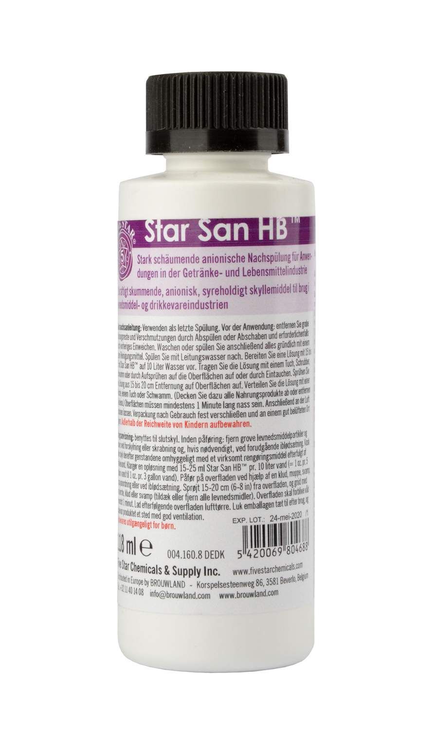 FiveStar Star San HB 118g