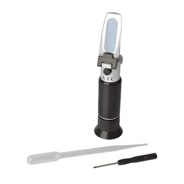  Refractometer 0-32% Brix + 1.000-1.130 specific gravity with ATC